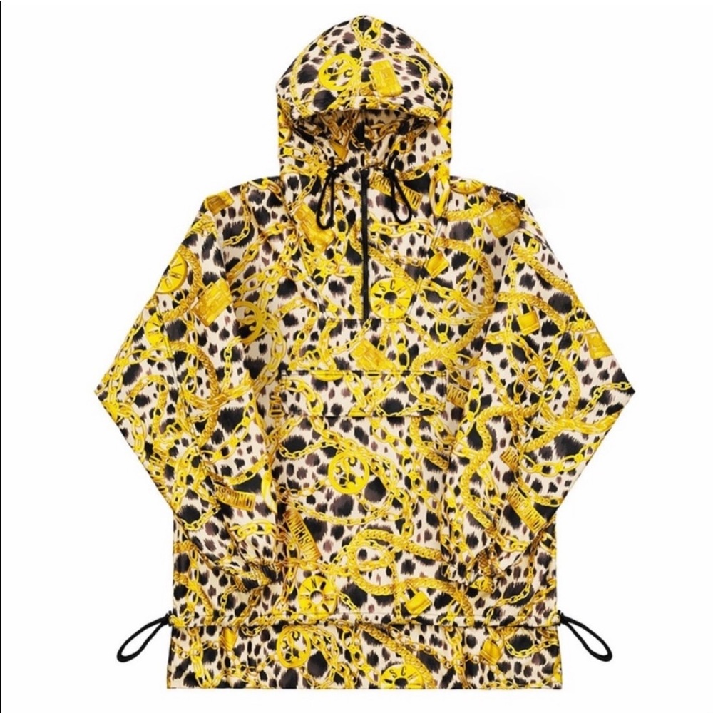 NWT MOSCHINO x H&M collab patterned Anorak